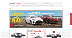 Desktop Screenshot of fremonttoyota.com